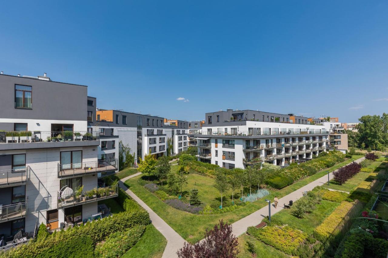 Sarmacka Apartment With Balcony Warsaw Wilanow By Noclegi Renters Екстериор снимка