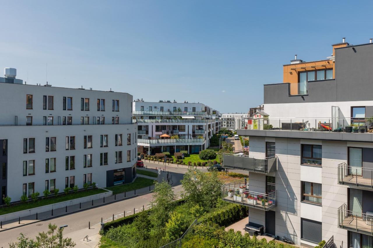 Sarmacka Apartment With Balcony Warsaw Wilanow By Noclegi Renters Екстериор снимка