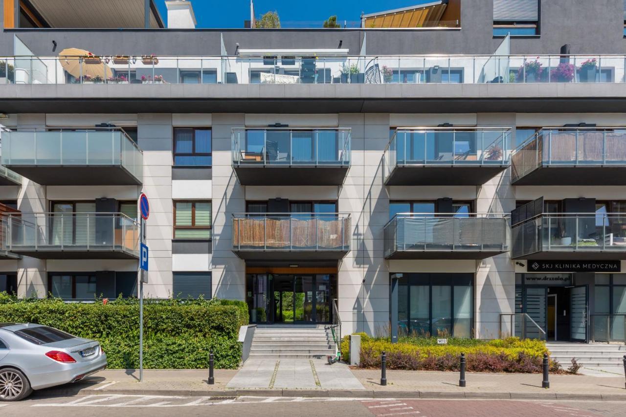 Sarmacka Apartment With Balcony Warsaw Wilanow By Noclegi Renters Екстериор снимка